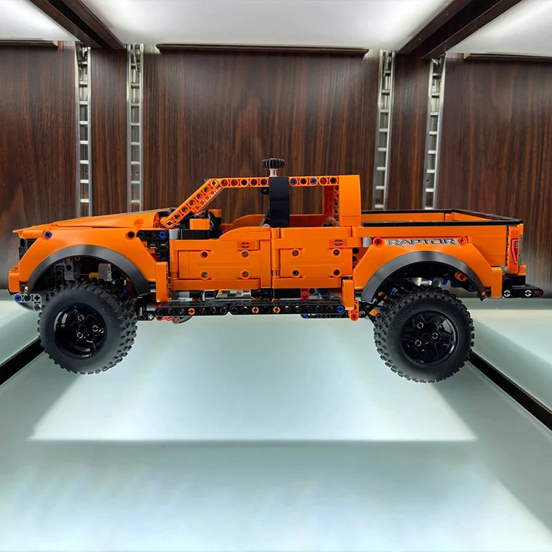Bloques de construcción para niños y niñas, juguete de ladrillos para armar camioneta técnica todoterreno, ideal para regalo de cumpleaños, código 1379, Compatible con 42126, piezas