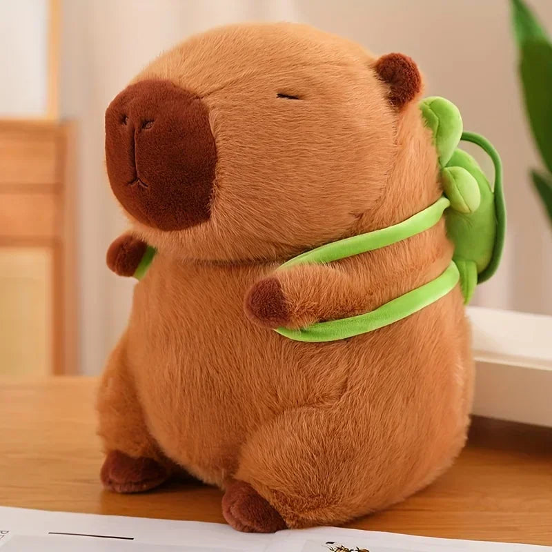 Capibara de 10-30cm, simulación de felpa, Capibara, Anime, juguete esponjoso, muñeca bonita, muñecos de peluche, regalo de Navidad y Acción de Gracias