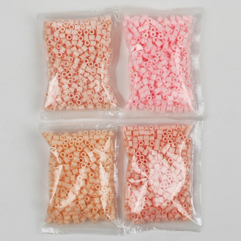 Cuentas de hierro de 5MM, 2000 Uds., rompecabezas de píxeles, cuentas de hierro, mezcla de colores para niños, cuentas Hama, cuentas Perler Diy, juguete de regalo hecho a mano de alta calidad