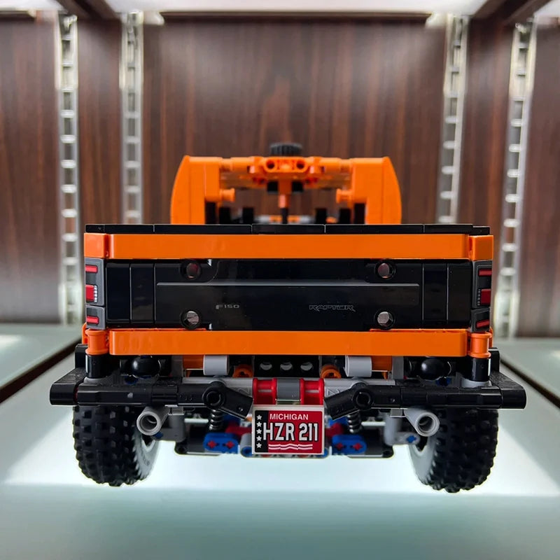 Bloques de construcción para niños y niñas, juguete de ladrillos para armar camioneta técnica todoterreno, ideal para regalo de cumpleaños, código 1379, Compatible con 42126, piezas