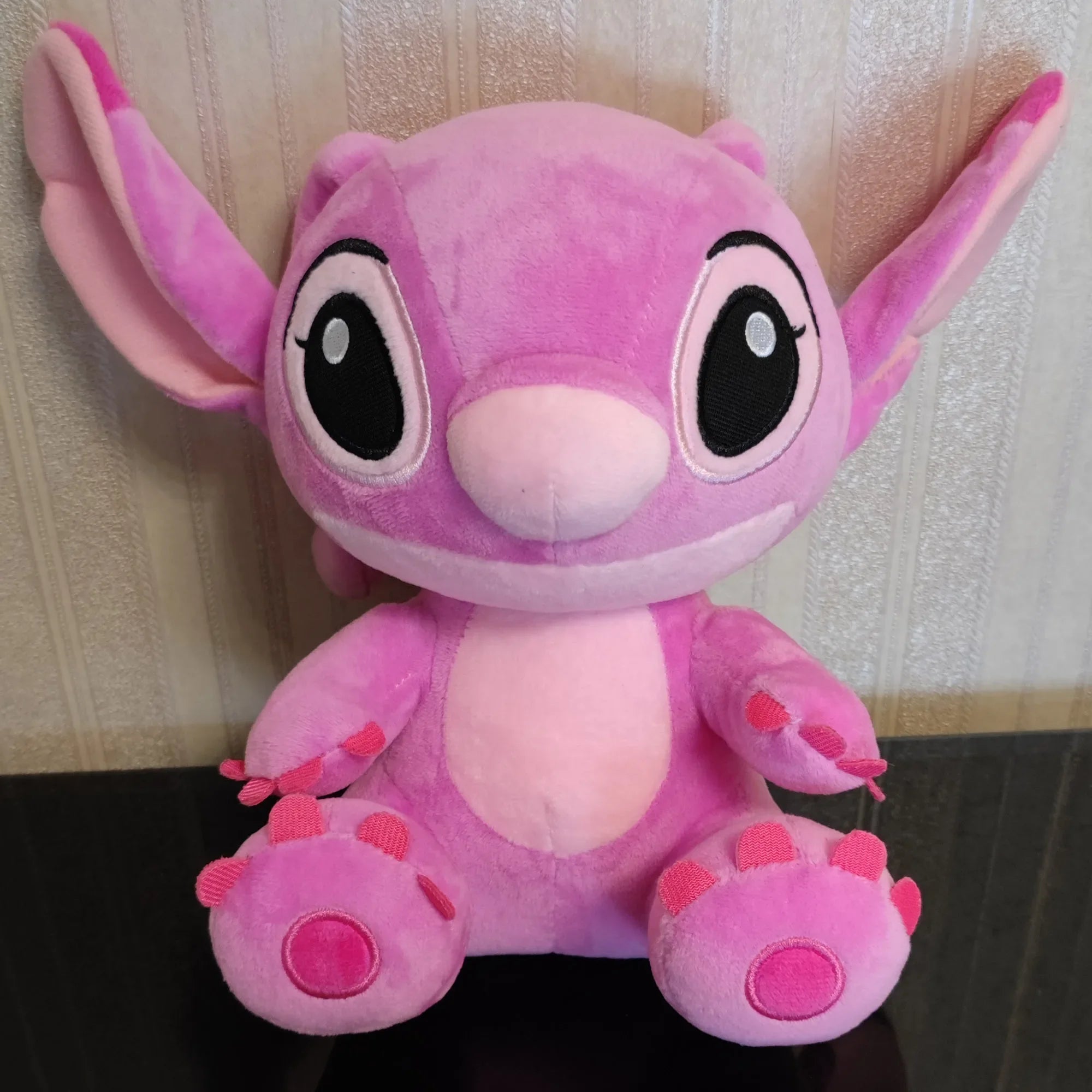 Muñecos de peluche de Stitch azul y rosa de dibujos animados de Disney, juguetes de Anime Lilo y Stitch Stich, juguetes de peluche, regalos de Navidad para niños