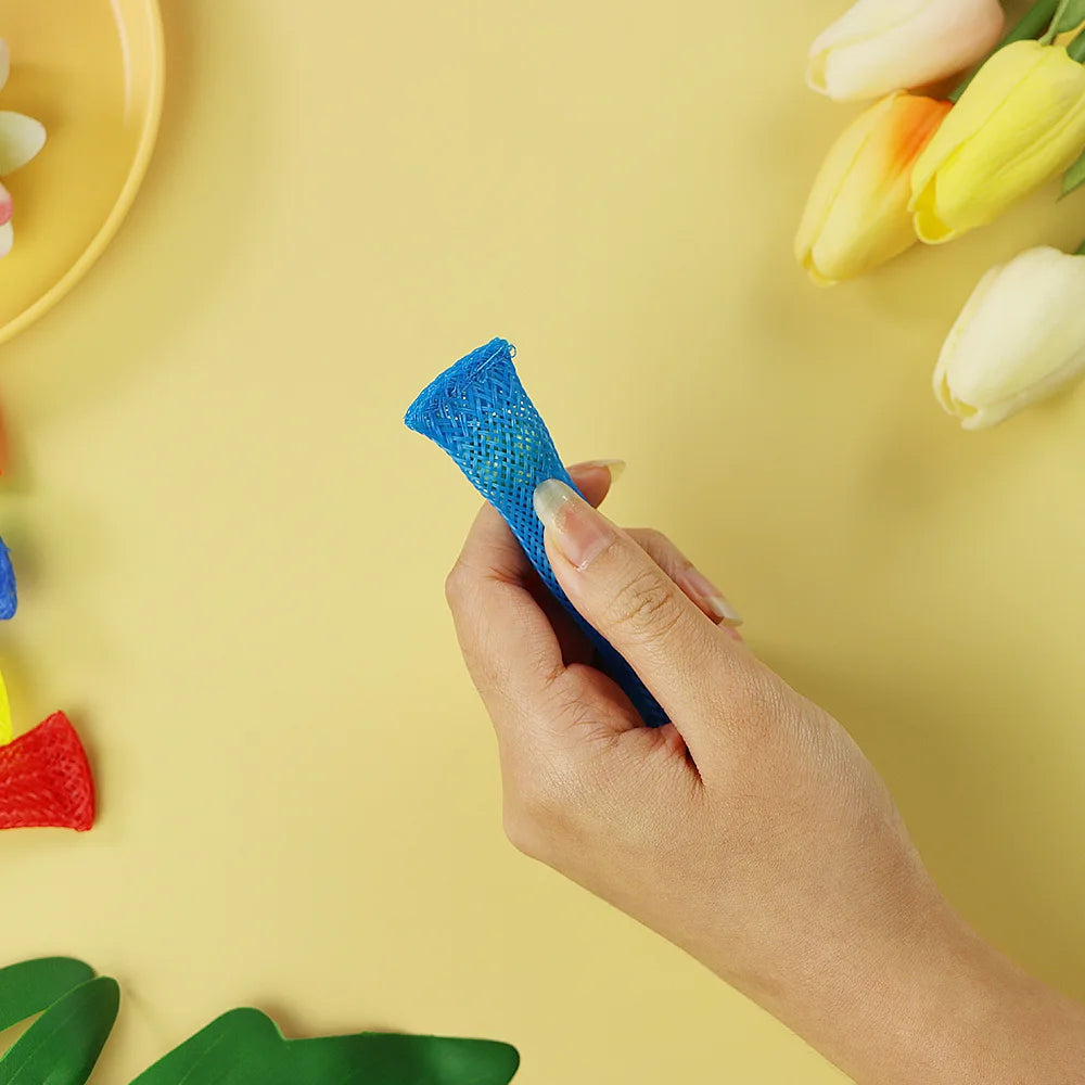 Juguetes sensoriales blandos para niños con autismo y ansiedad, juguetes de tubo retráctil para adultos, juguetes de guisante para apretar