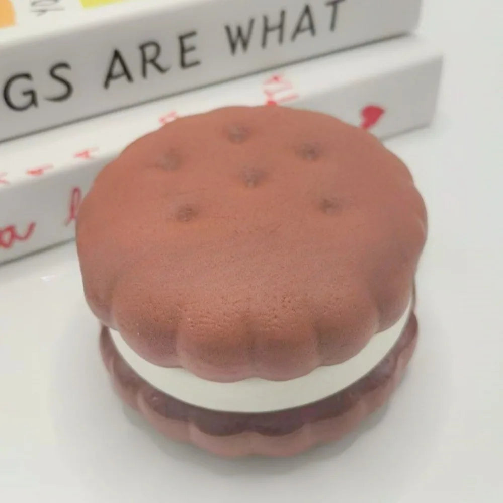 Juguete para apretar de pastel simulado blando, alivio del estrés, Fidget sensorial de crecimiento lento para la ansiedad, TDAH, regalos para autismo, diversión ASMR para niños y adultos