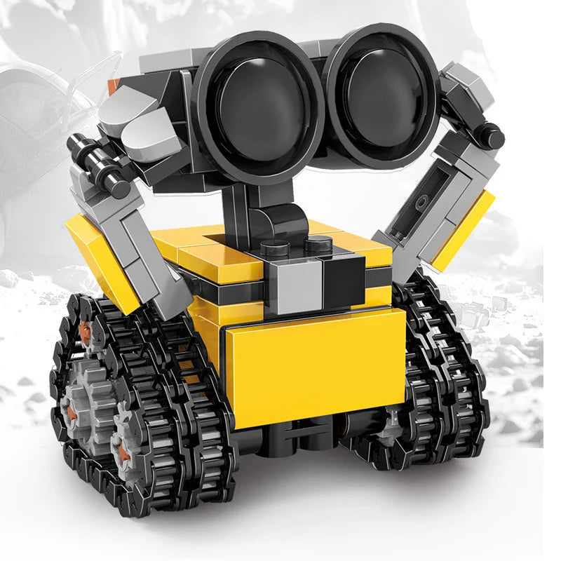 Nuevo mini Kit de bloques de construcción Wall-E, Idea MOC, modelo de película clásica técnica, montaje de bloques de construcción, juguete para regalo para niños
