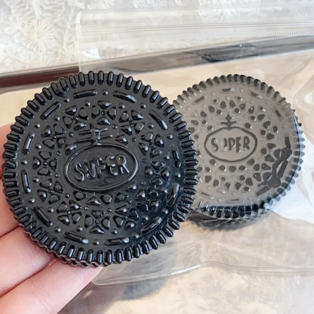 Galletas blandas de silicona hechas a mano, juguete antiestrés de rebote lento, alivio del estrés, pellizco, descompresión, juguete para apretar para niños, regalos de vacaciones