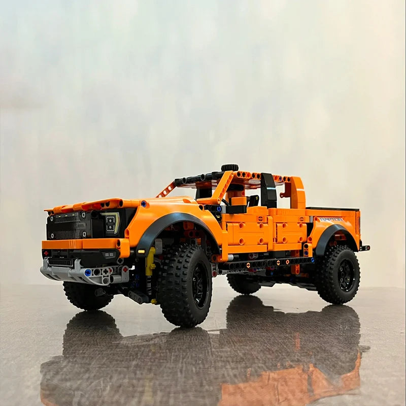 Bloques de construcción para niños y niñas, juguete de ladrillos para armar camioneta técnica todoterreno, ideal para regalo de cumpleaños, código 1379, Compatible con 42126, piezas