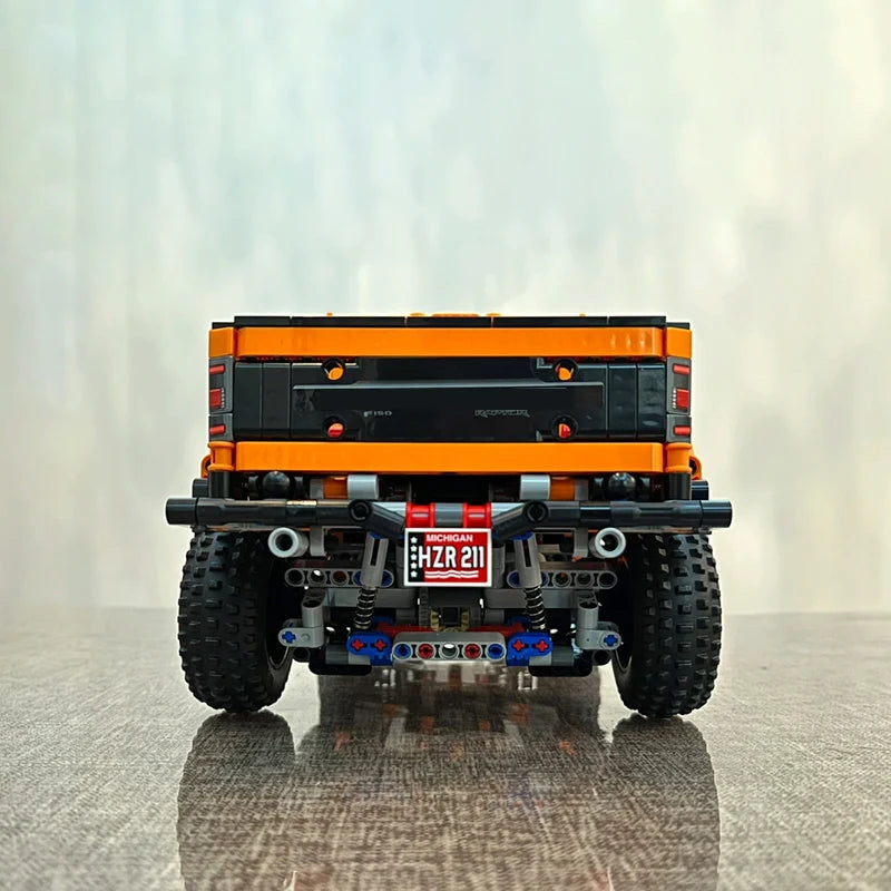 Bloques de construcción para niños y niñas, juguete de ladrillos para armar camioneta técnica todoterreno, ideal para regalo de cumpleaños, código 1379, Compatible con 42126, piezas