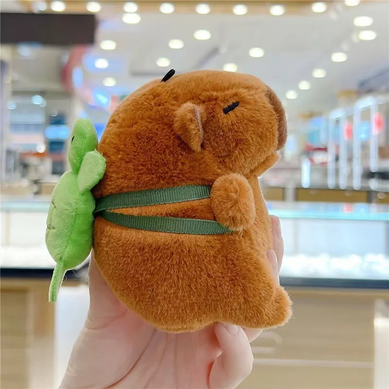 Capibara de 10-30cm, simulación de felpa, Capibara, Anime, juguete esponjoso, muñeca bonita, muñecos de peluche, regalo de Navidad y Acción de Gracias