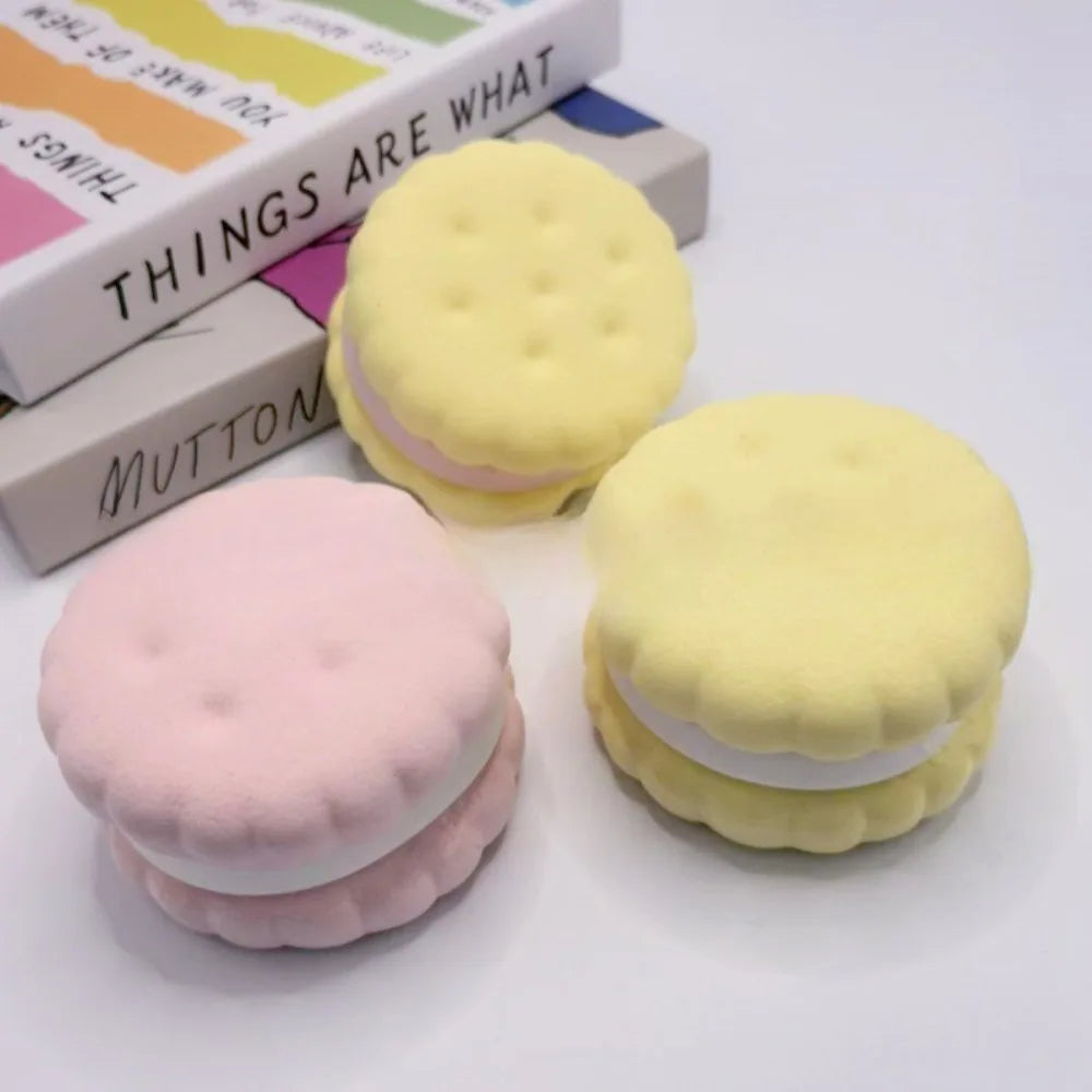 Juguete para apretar de pastel simulado blando, alivio del estrés, Fidget sensorial de crecimiento lento para la ansiedad, TDAH, regalos para autismo, diversión ASMR para niños y adultos