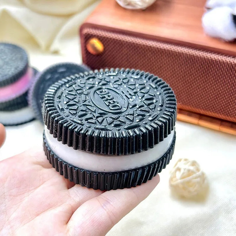 Galletas blandas de silicona hechas a mano, juguete antiestrés de rebote lento, alivio del estrés, pellizco, descompresión, juguete para apretar para niños, regalos de vacaciones