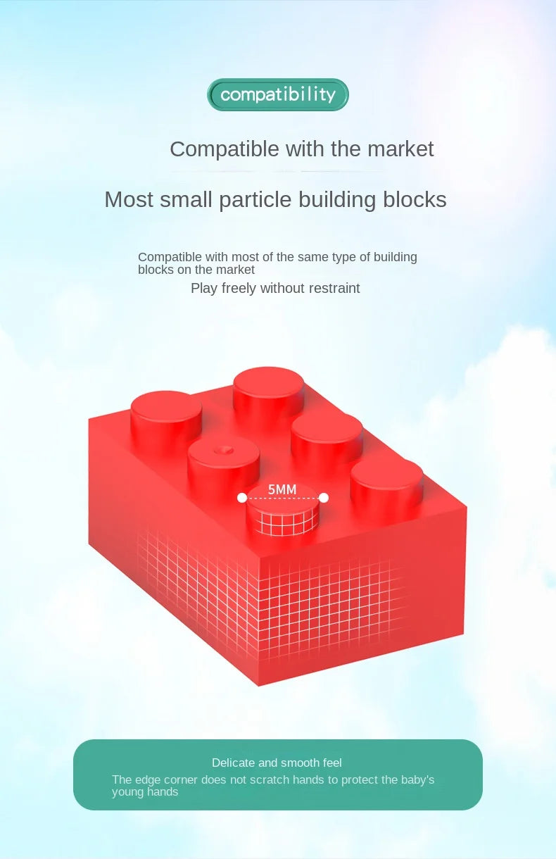 Bloques de construcción de piezas para niños, lote de bloques de construcción de 120 piezas a granel, juguetes de placa de bloques de ladrillos de Color, partículas pequeñas a granel compatibles con Legoeds
