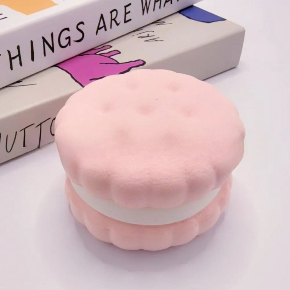 Juguete para apretar de pastel simulado blando, alivio del estrés, Fidget sensorial de crecimiento lento para la ansiedad, TDAH, regalos para autismo, diversión ASMR para niños y adultos