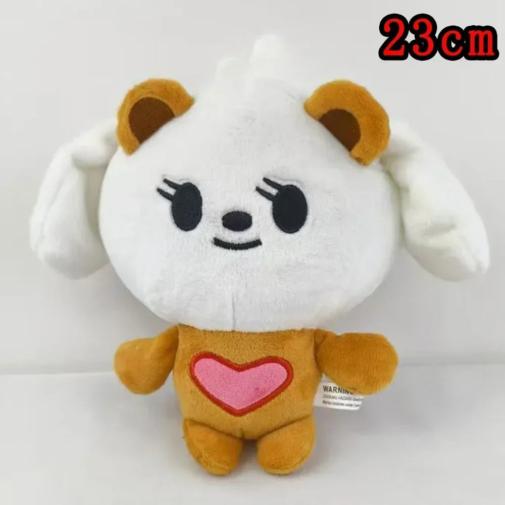 LLavero de peluche skzoo de 70 estilos, llavero Kawaii Skzoo, muñeco de peluche de dibujos animados, juguetes Kawaii, decoración de habitación, regalo para niños
