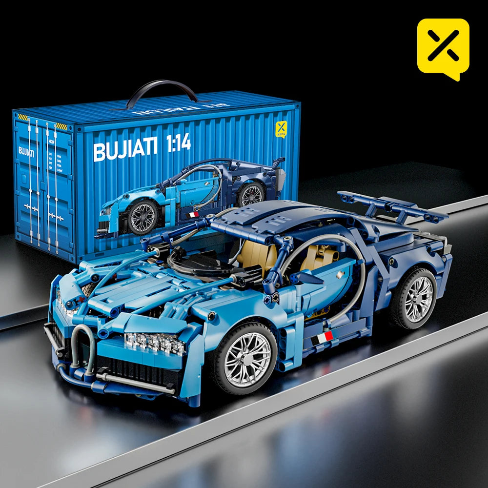 ToylinX bloques de construcción técnicos carreras deporte coche vehículo de velocidad modelo ciudad mecánica Super ladrillos rompecabezas juguetes regalo para adultos