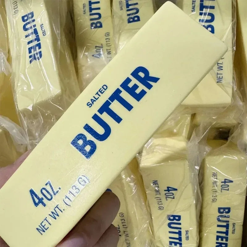 Palo de mantequilla antiestrés, juguetes antiestrés, palo de queso elástico blando, divertidos juegos de descompresión para aliviar el estrés, juguete para adultos y niños