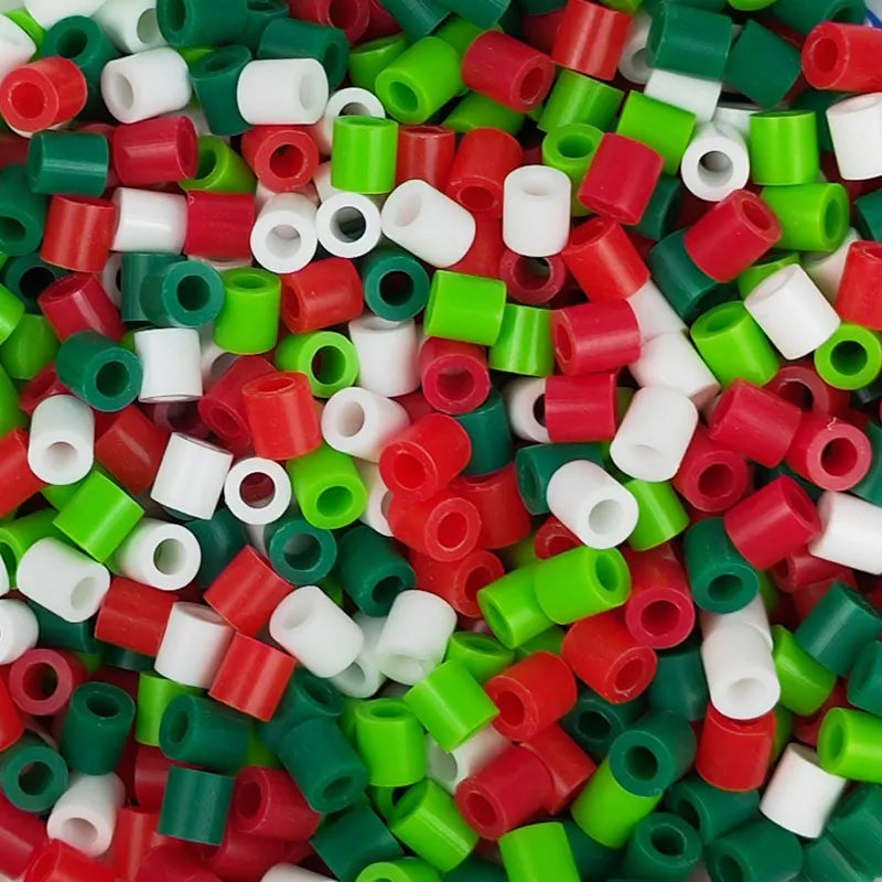 Cuentas de hierro de 5MM, 1000 Uds., rompecabezas de píxeles, cuentas de hierro, mezcla de colores para niños, cuentas Hama Diy, juguete de regalo hecho a mano de alta calidad