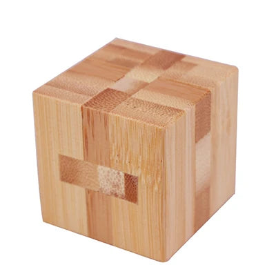 Kong Ming Lock de madera Lu Ban Lock IQ rompecabezas juguete educativo para niños Montessori rompecabezas 3D juego desbloquear juguetes para adultos