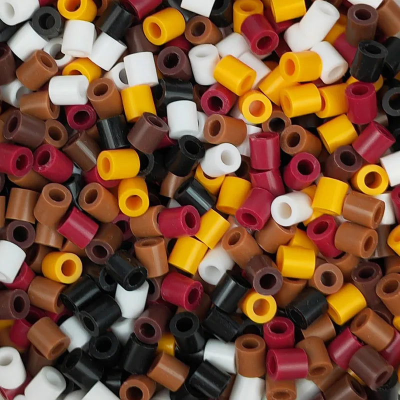 Cuentas de hierro de 5MM, 1000 Uds., rompecabezas de píxeles, cuentas de hierro, mezcla de colores para niños, cuentas Hama Diy, juguete de regalo hecho a mano de alta calidad