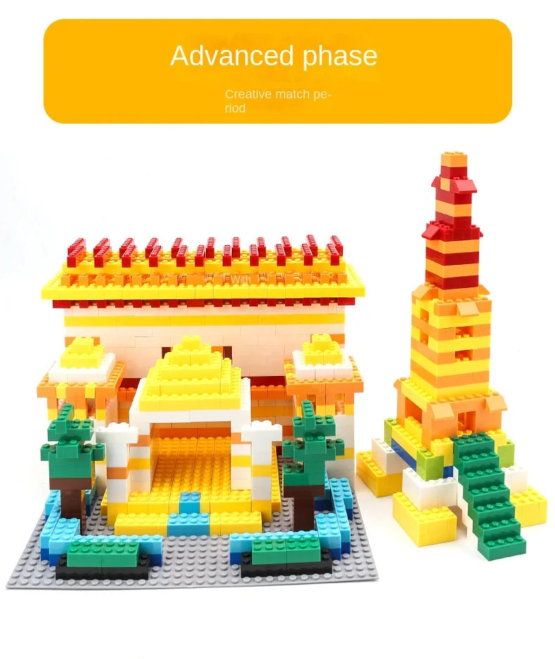 Bloques de construcción de piezas para niños, lote de bloques de construcción de 120 piezas a granel, juguetes de placa de bloques de ladrillos de Color, partículas pequeñas a granel compatibles con Legoeds