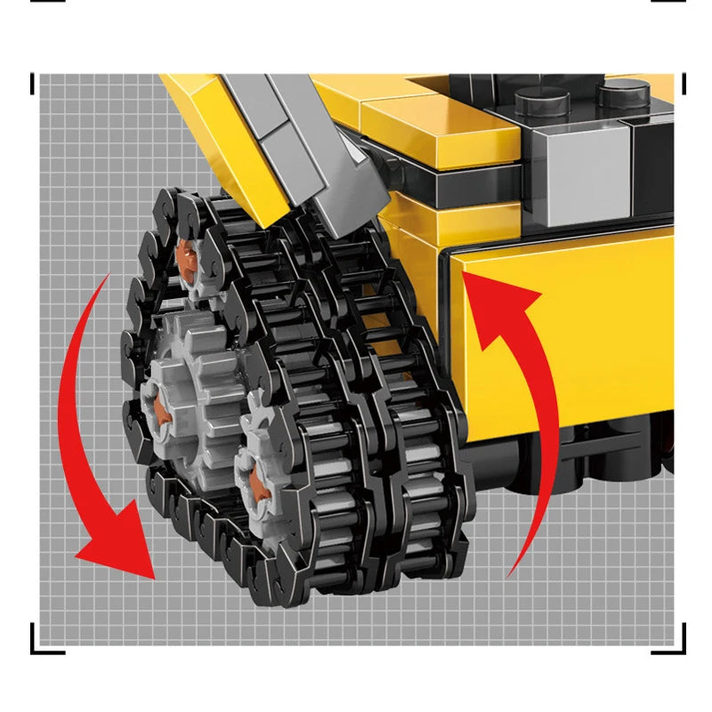 Nuevo mini Kit de bloques de construcción Wall-E, Idea MOC, modelo de película clásica técnica, montaje de bloques de construcción, juguete para regalo para niños