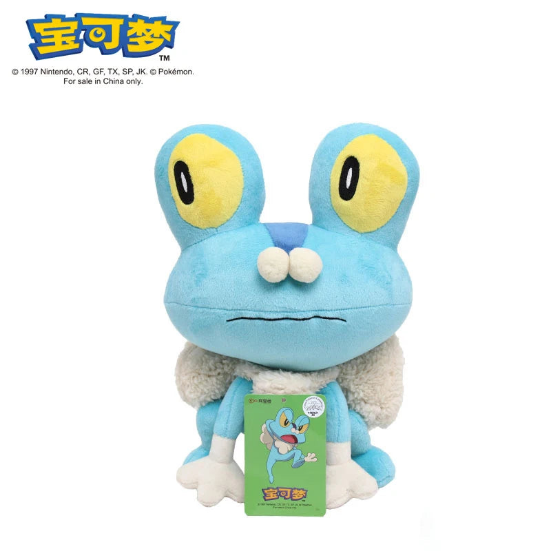 POKEMON-juguete de peluche Original Gengar Pikachu Kawaii Charizard, muñeco de peluche auténtico, juguetes Piplup de dibujos animados suaves y bonitos para regalo de niños
