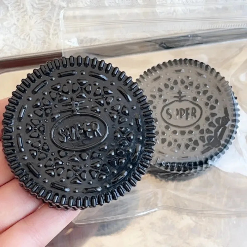 Galletas blandas de silicona hechas a mano, juguete antiestrés de rebote lento, alivio del estrés, pellizco, descompresión, juguete para apretar para niños, regalos de vacaciones