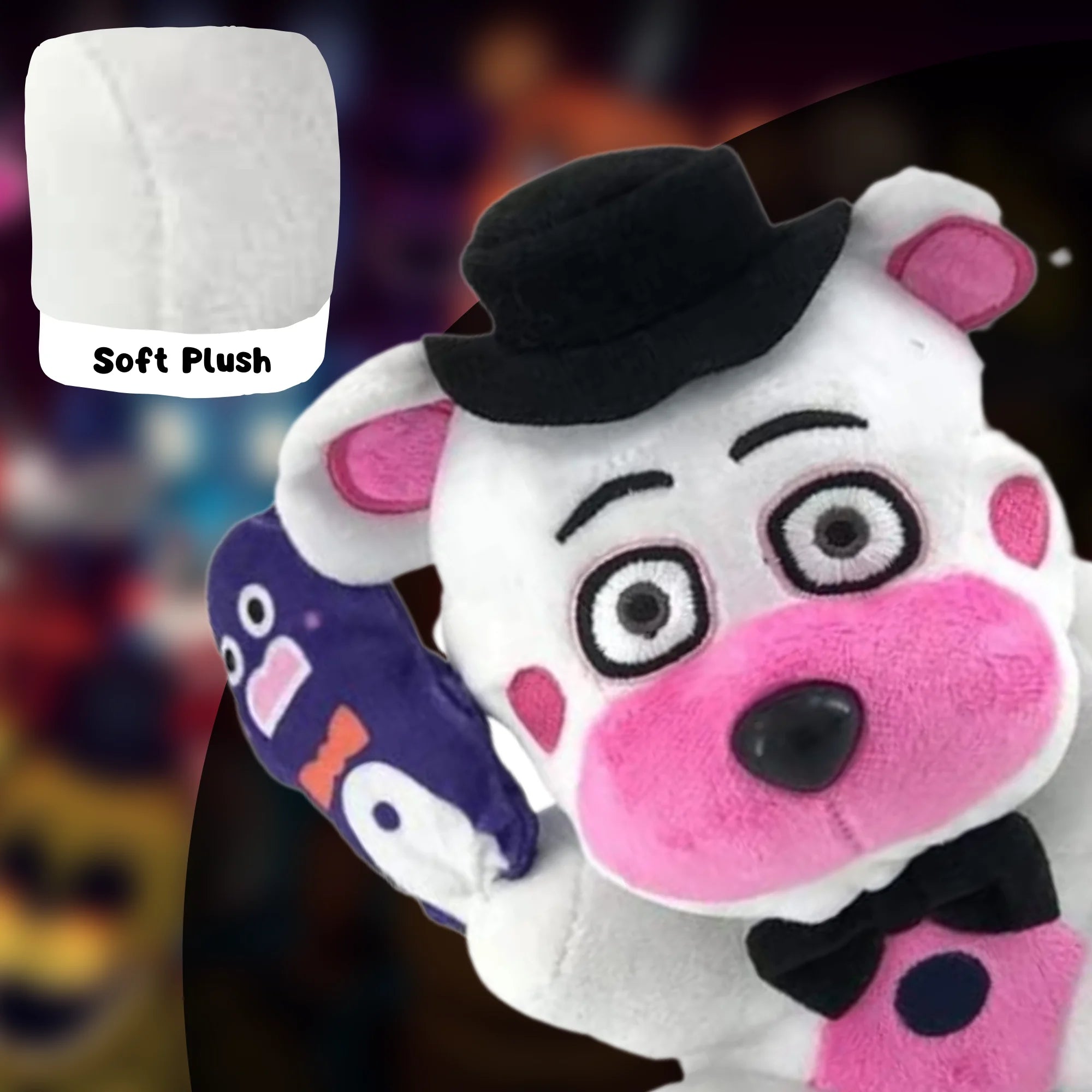 XOKOTAKI Peluche Five Nights At Freddy's FNAF. Juguetes de Animales de Peluche. Regalo Perfecto para Niños en Navidad, Cumpleaños, etc.