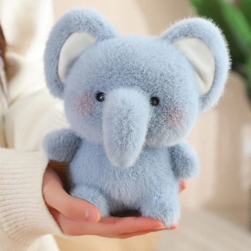 Bonitos animales sentados, Panda rojo, zorro, perezoso, gato, muñecos de peluche suaves, capibara de peluche, cerdo, juguetes para bebés, regalos para niños