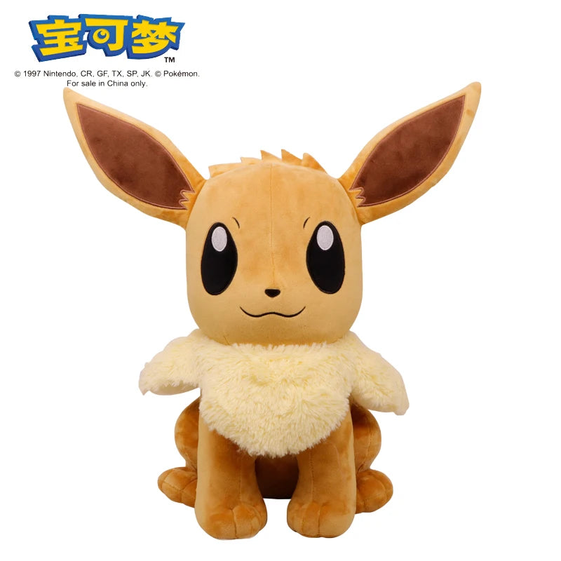 POKEMON-juguete de peluche Original Gengar Pikachu Kawaii Charizard, muñeco de peluche auténtico, juguetes Piplup de dibujos animados suaves y bonitos para regalo de niños