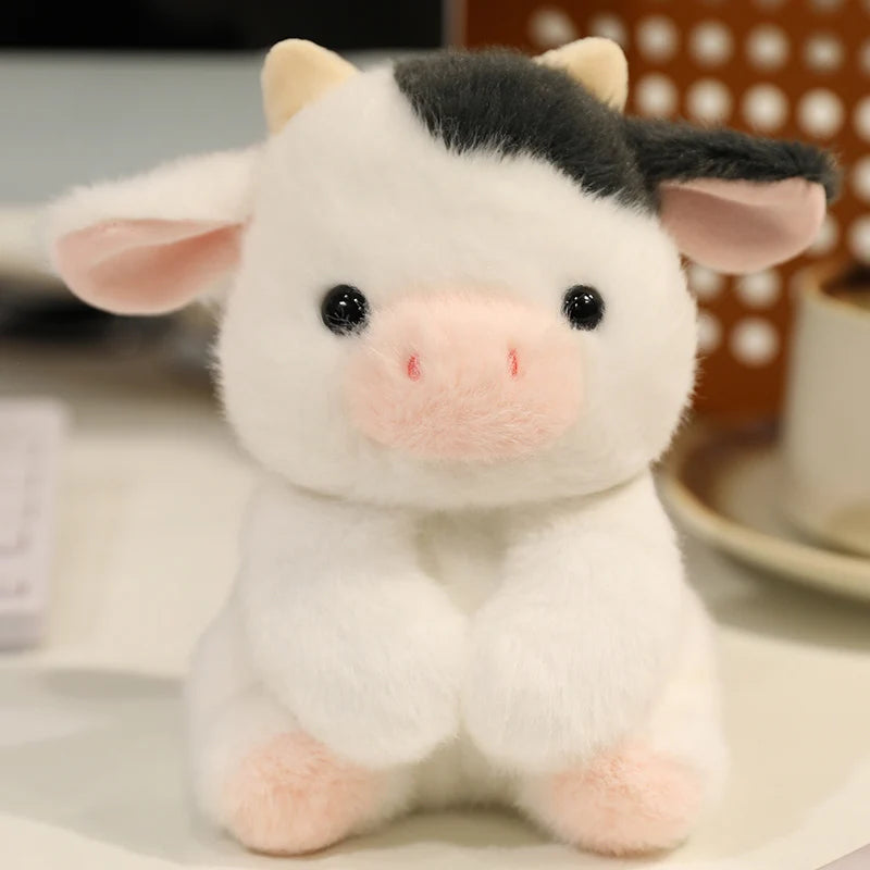Bonitos animales sentados, Panda rojo, zorro, perezoso, gato, muñecos de peluche suaves, capibara de peluche, cerdo, juguetes para bebés, regalos para niños