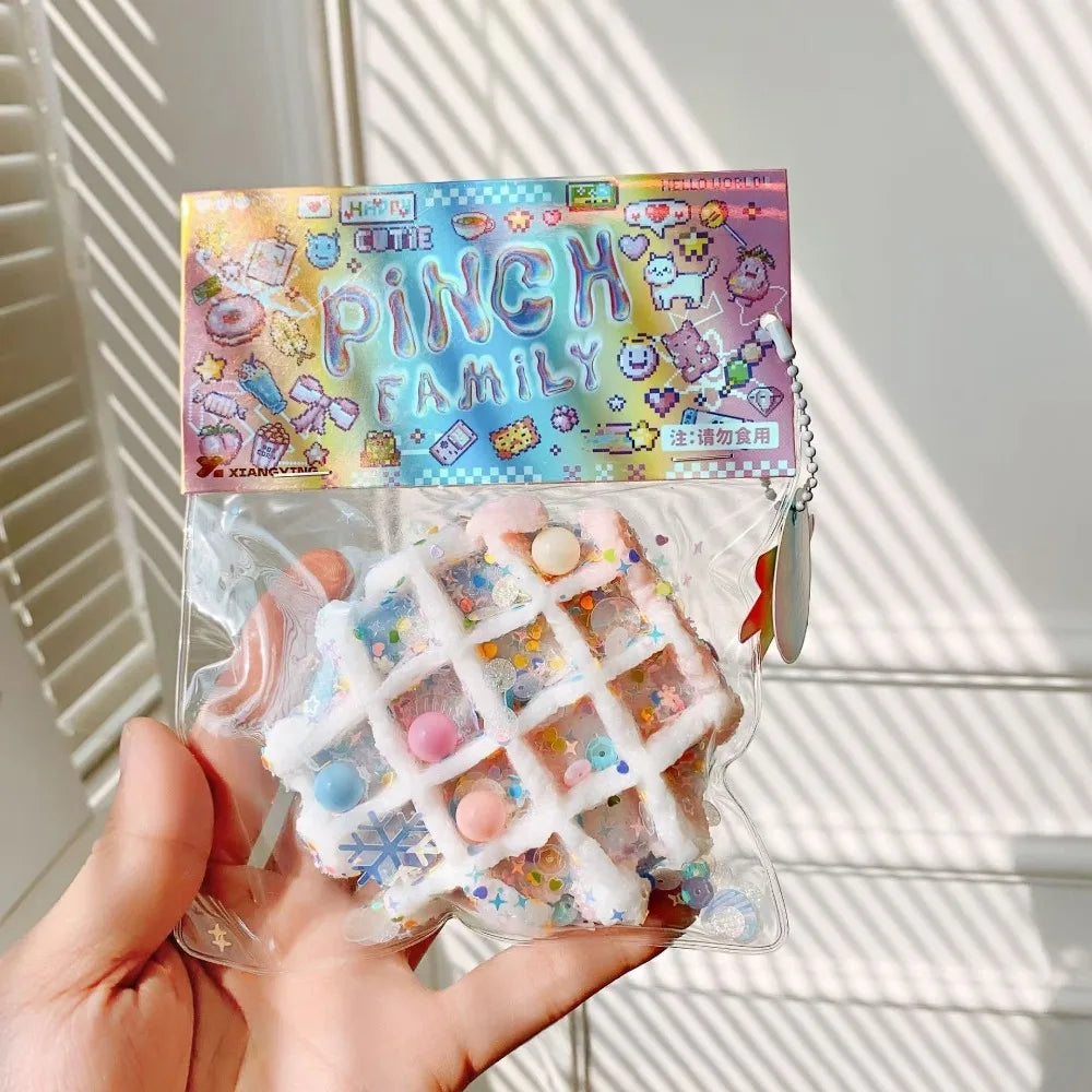 Taba Squishy Cake Donut Juguete para aliviar el estrés, juguetes sensoriales extragrandes para niños y adultos, relajación de la ansiedad, regalo para apretar