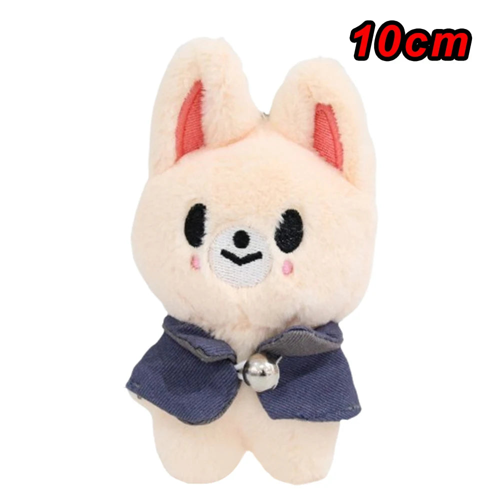 LLavero de peluche skzoo de 70 estilos, llavero Kawaii Skzoo, muñeco de peluche de dibujos animados, juguetes Kawaii, decoración de habitación, regalo para niños