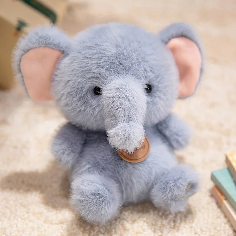 Bonitos animales sentados, Panda rojo, zorro, perezoso, gato, muñecos de peluche suaves, capibara de peluche, cerdo, juguetes para bebés, regalos para niños