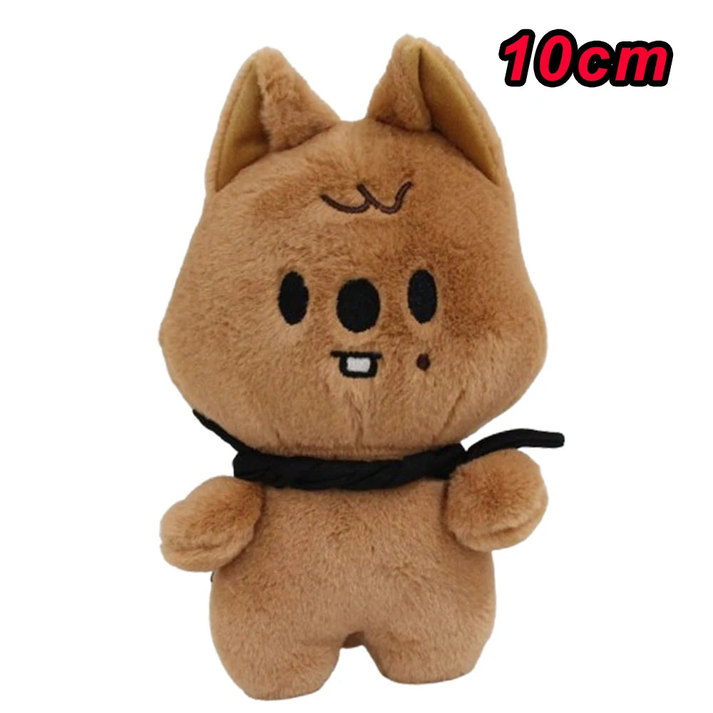 LLavero de peluche skzoo de 70 estilos, llavero Kawaii Skzoo, muñeco de peluche de dibujos animados, juguetes Kawaii, decoración de habitación, regalo para niños