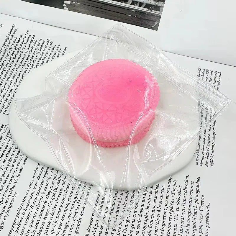 Galletas blandas de Taba suaves hechas a mano, juguete para aliviar el estrés, juguetes sensoriales para niños y adultos, relajación de la ansiedad, regalo de vacaciones para apretar