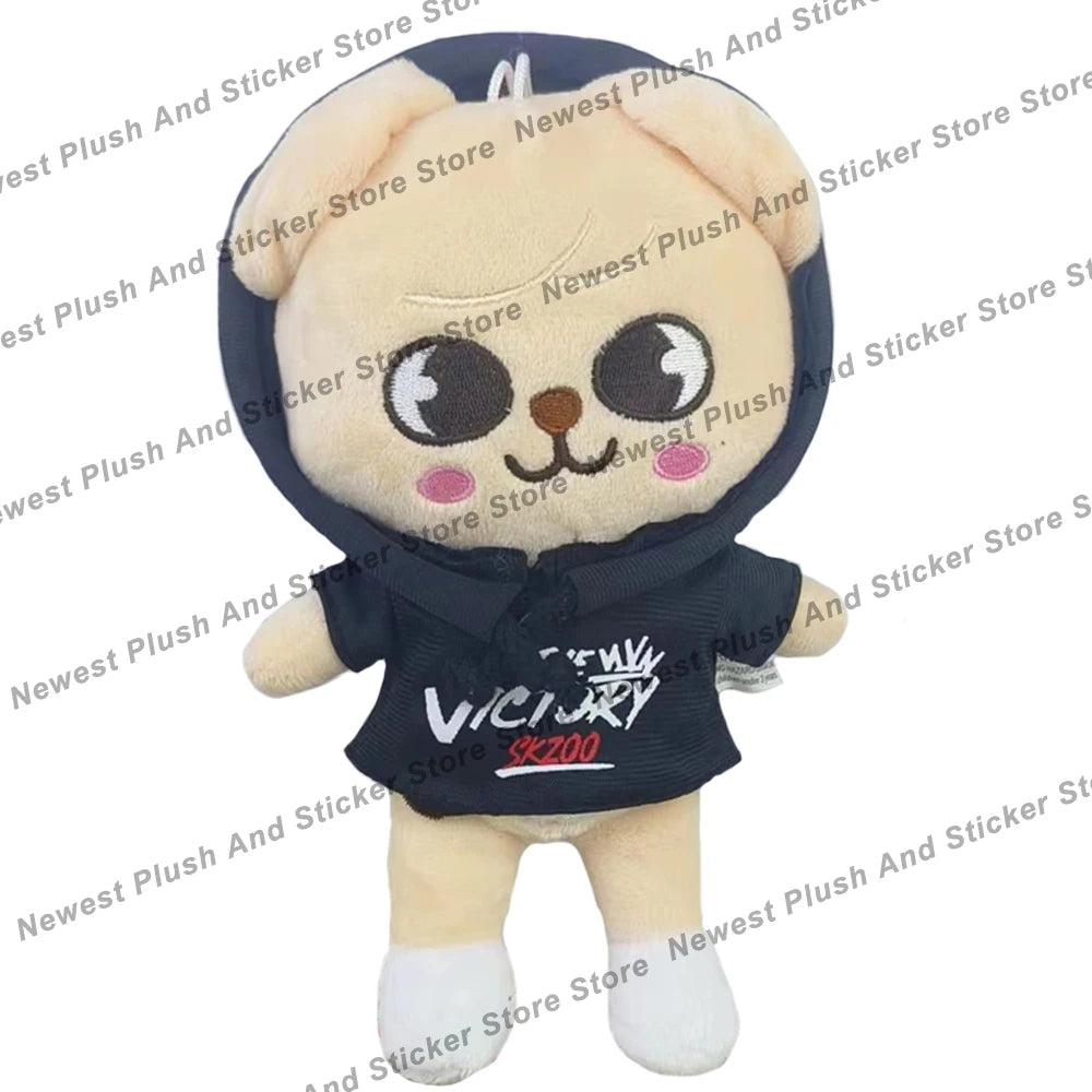 LLavero de peluche skzoo de 70 estilos, llavero Kawaii Skzoo, muñeco de peluche de dibujos animados, juguetes Kawaii, decoración de habitación, regalo para niños