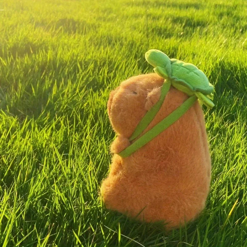 Capibara de 10-30cm, simulación de felpa, Capibara, Anime, juguete esponjoso, muñeca bonita, muñecos de peluche, regalo de Navidad y Acción de Gracias