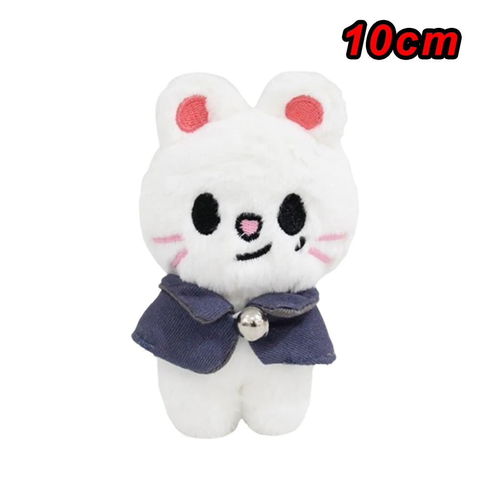 LLavero de peluche skzoo de 70 estilos, llavero Kawaii Skzoo, muñeco de peluche de dibujos animados, juguetes Kawaii, decoración de habitación, regalo para niños