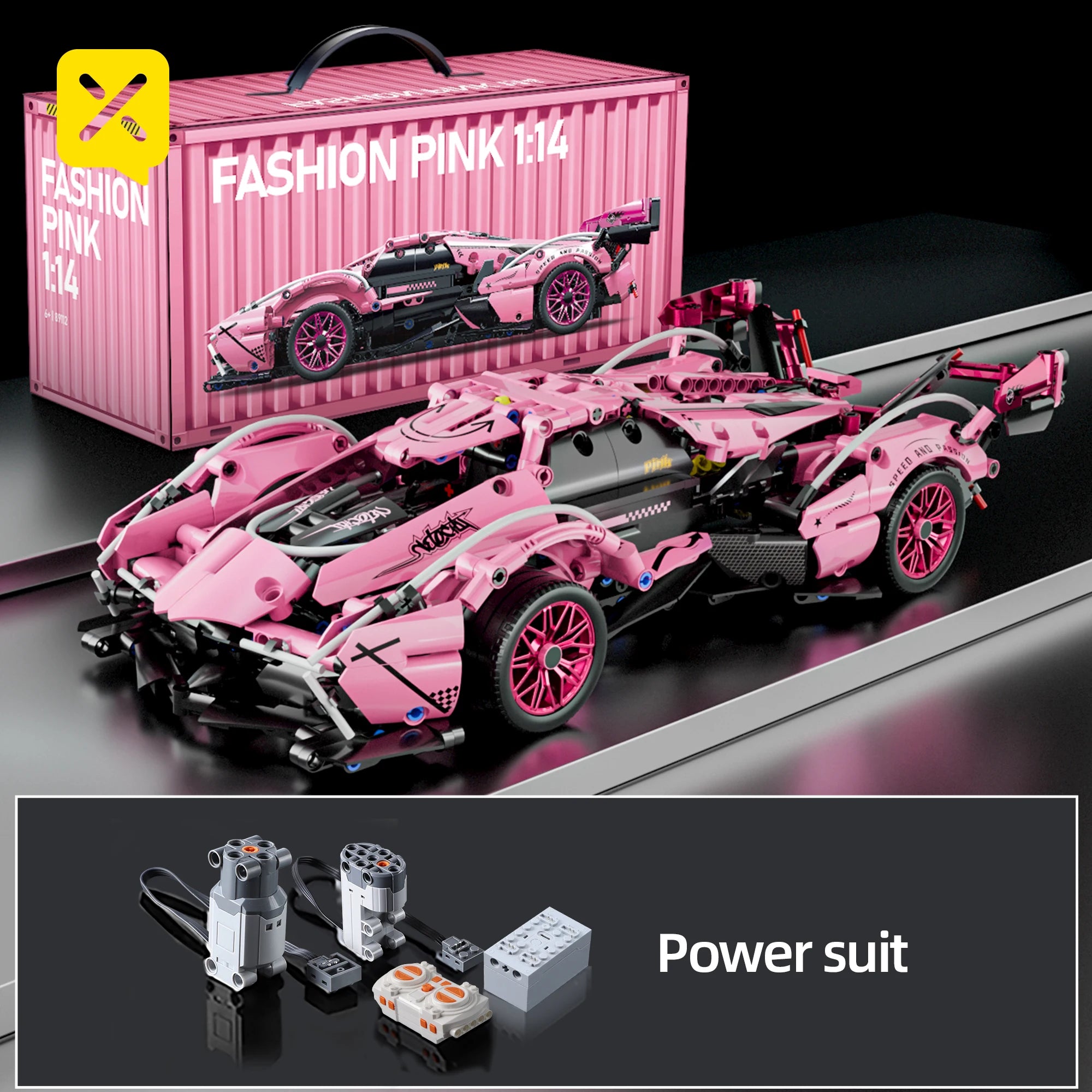 ToylinX bloques de construcción técnicos carreras deporte coche vehículo de velocidad modelo ciudad mecánica Super ladrillos rompecabezas juguetes regalo para adultos