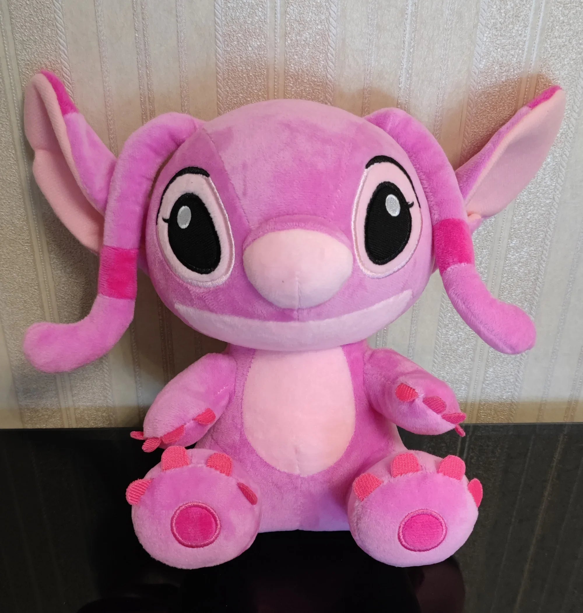 Muñecos de peluche de Stitch azul y rosa de dibujos animados de Disney, juguetes de Anime Lilo y Stitch Stich, juguetes de peluche, regalos de Navidad para niños