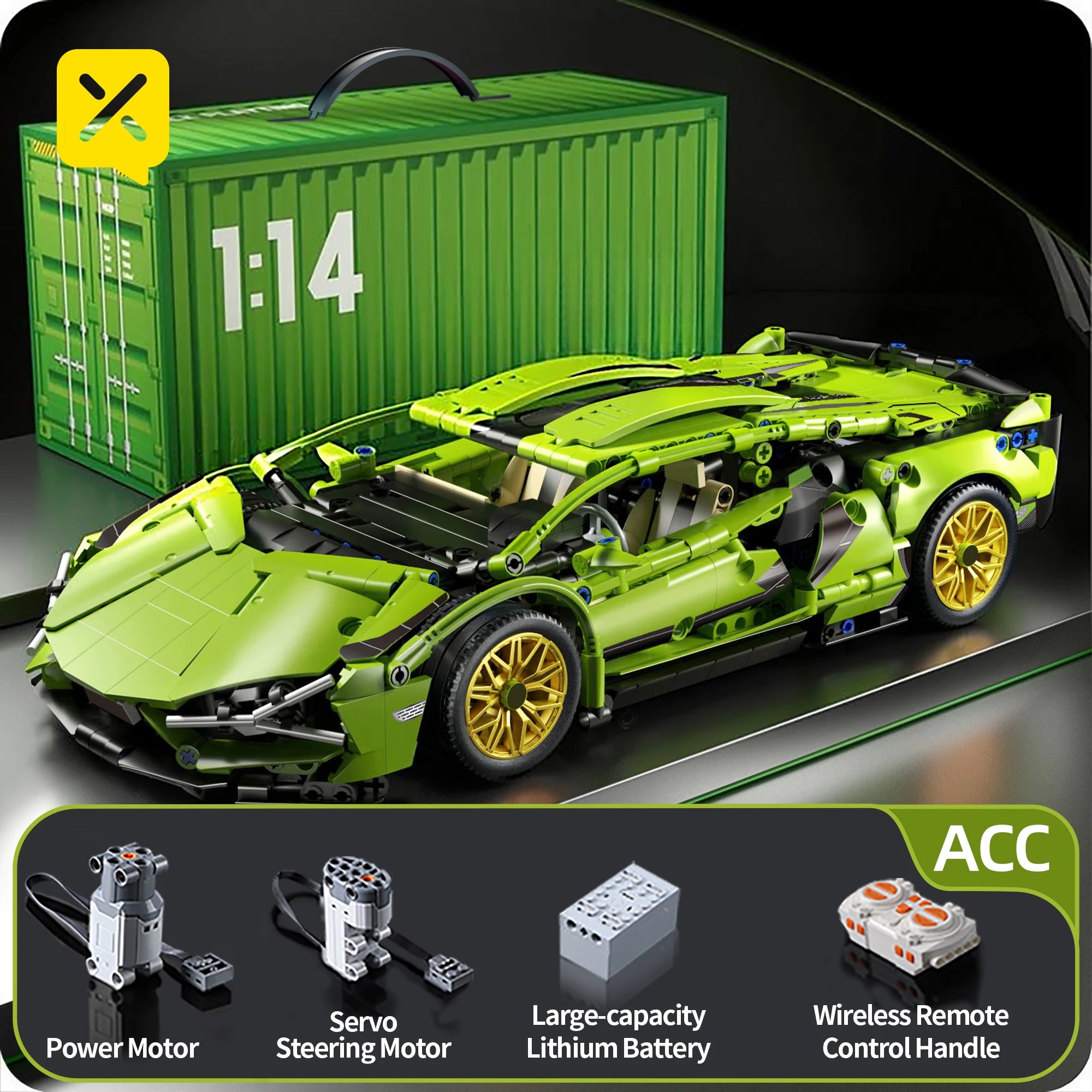 ToylinX bloques de construcción técnicos carreras deporte coche vehículo de velocidad modelo ciudad mecánica Super ladrillos rompecabezas juguetes regalo para adultos