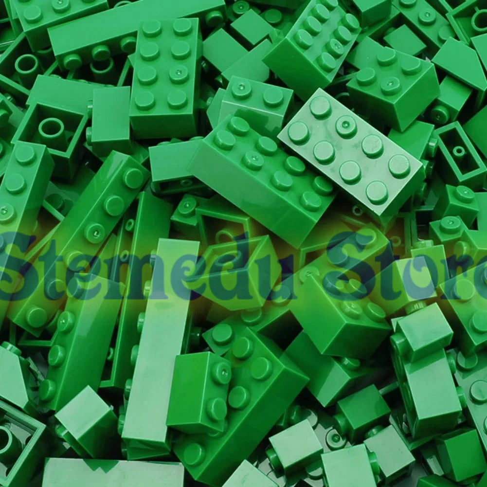 Bloques de construcción de piezas para niños, lote de bloques de construcción de 120 piezas a granel, juguetes de placa de bloques de ladrillos de Color, partículas pequeñas a granel compatibles con Legoeds