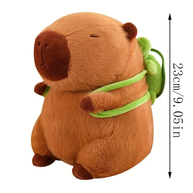 Capibara de 10-30cm, simulación de felpa, Capibara, Anime, juguete esponjoso, muñeca bonita, muñecos de peluche, regalo de Navidad y Acción de Gracias