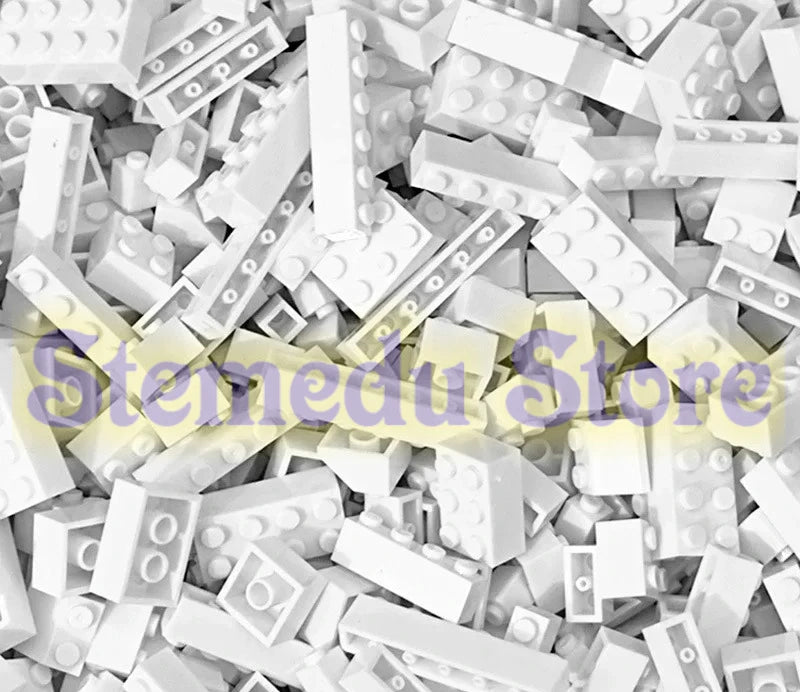 Bloques de construcción de piezas para niños, lote de bloques de construcción de 120 piezas a granel, juguetes de placa de bloques de ladrillos de Color, partículas pequeñas a granel compatibles con Legoeds