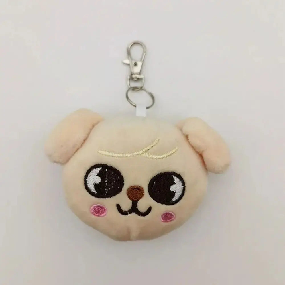 LLavero de peluche skzoo de 70 estilos, llavero Kawaii Skzoo, muñeco de peluche de dibujos animados, juguetes Kawaii, decoración de habitación, regalo para niños