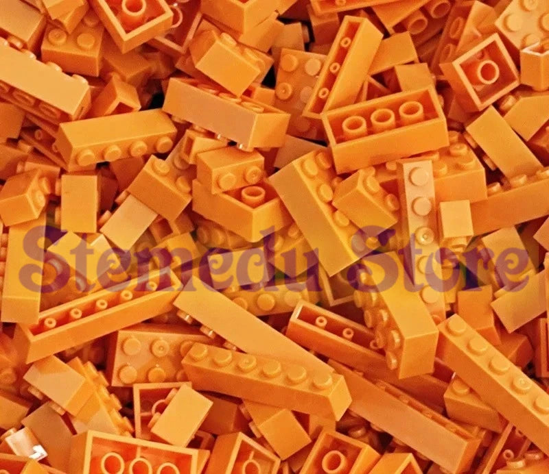 Bloques de construcción de piezas para niños, lote de bloques de construcción de 120 piezas a granel, juguetes de placa de bloques de ladrillos de Color, partículas pequeñas a granel compatibles con Legoeds