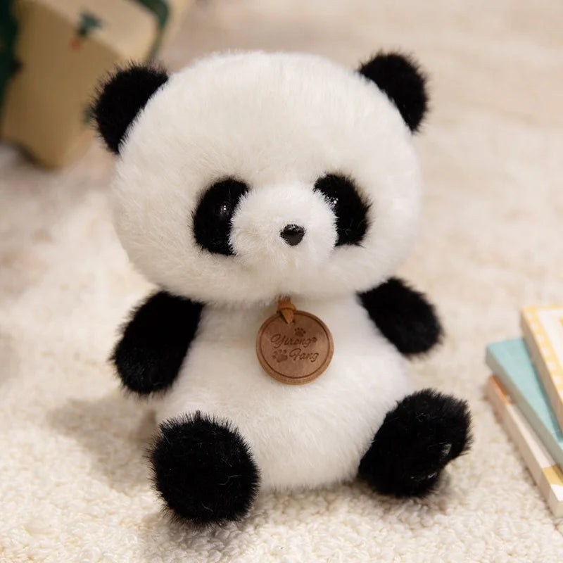 Bonitos animales sentados, Panda rojo, zorro, perezoso, gato, muñecos de peluche suaves, capibara de peluche, cerdo, juguetes para bebés, regalos para niños