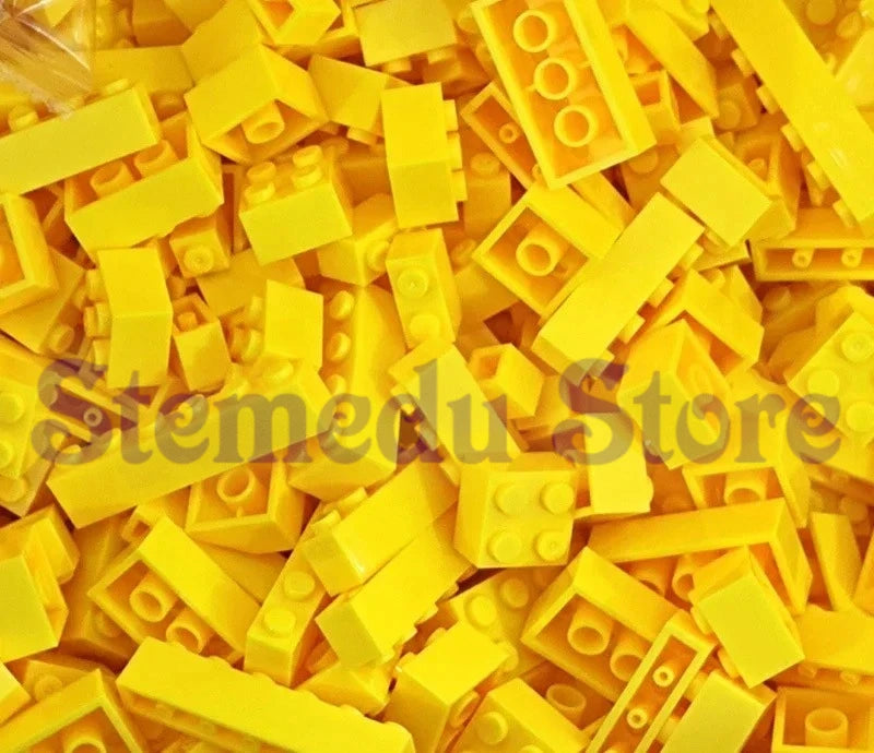 Bloques de construcción de piezas para niños, lote de bloques de construcción de 120 piezas a granel, juguetes de placa de bloques de ladrillos de Color, partículas pequeñas a granel compatibles con Legoeds