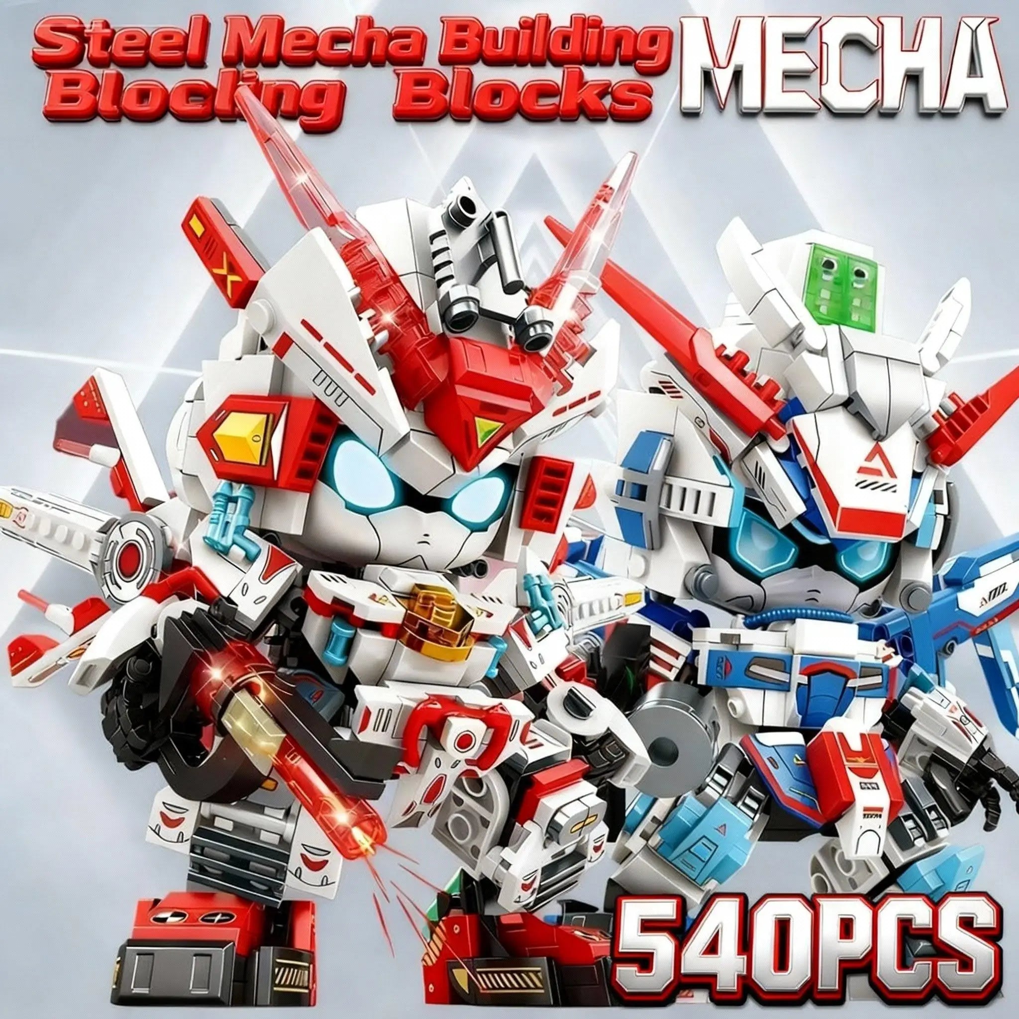 Kit de bloques de construcción de vástago 2025, modelo de robot Mecha DIY, juguetes educativos de construcción para niños de 8 a 12 años, regalo de cumpleaños creativo
