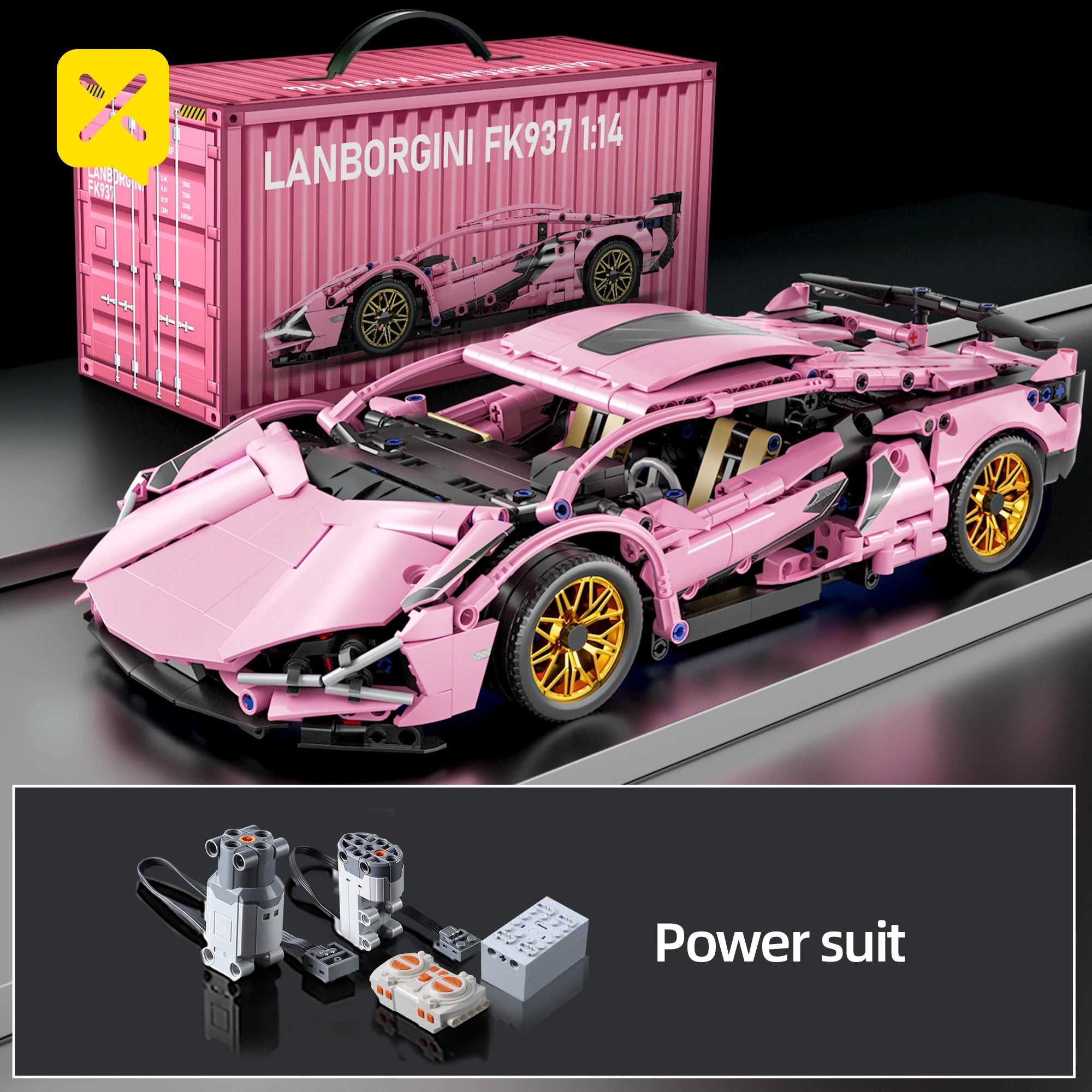 ToylinX bloques de construcción técnicos carreras deporte coche vehículo de velocidad modelo ciudad mecánica Super ladrillos rompecabezas juguetes regalo para adultos